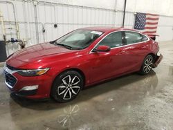 Salvage cars for sale at Avon, MN auction: 2023 Chevrolet Malibu RS