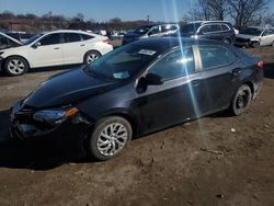 Salvage cars for sale from Copart Baltimore, MD: 2018 Toyota Corolla L