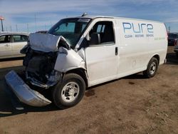 Salvage trucks for sale at Greenwood, NE auction: 2021 Chevrolet Express G2500