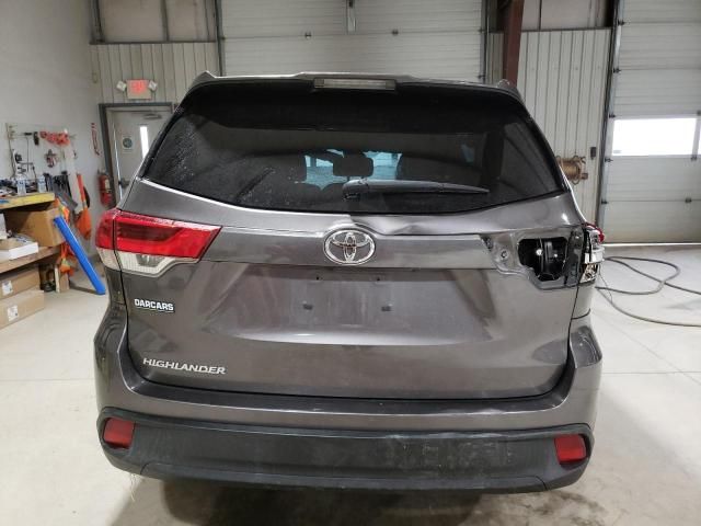 2019 Toyota Highlander LE