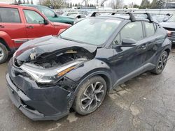 Salvage cars for sale at Woodburn, OR auction: 2019 Toyota C-HR XLE