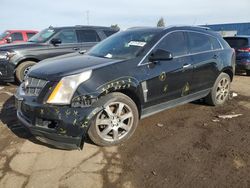 Salvage cars for sale at Woodhaven, MI auction: 2010 Cadillac SRX Performance Collection