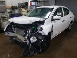 Salvage cars for sale at Elgin, IL auction: 2018 Nissan Versa S