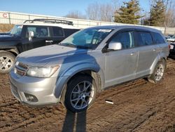 Salvage cars for sale from Copart Davison, MI: 2019 Dodge Journey GT