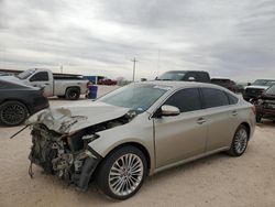 Salvage cars for sale at Andrews, TX auction: 2016 Toyota Avalon XLE