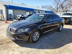 Salvage cars for sale from Copart Wichita, KS: 2017 Volkswagen Passat S