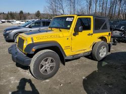 Jeep salvage cars for sale: 2011 Jeep Wrangler Sport