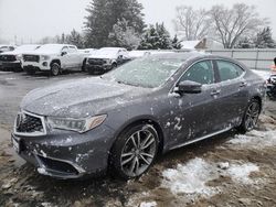 Salvage cars for sale at Finksburg, MD auction: 2020 Acura TLX Technology