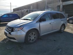 Salvage cars for sale from Copart Fredericksburg, VA: 2013 Honda Odyssey EXL