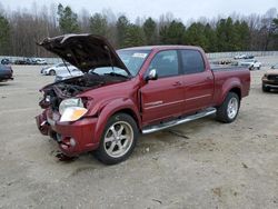 Salvage cars for sale from Copart Gainesville, GA: 2005 Toyota Tundra Double Cab SR5