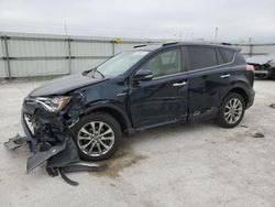 Toyota salvage cars for sale: 2018 Toyota Rav4 HV Limited