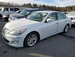 Salvage cars for sale at Exeter, RI auction: 2013 Hyundai Genesis 3.8L