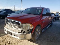 Dodge RAM 1500 SLT salvage cars for sale: 2015 Dodge RAM 1500 SLT