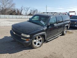 Salvage cars for sale at Cahokia Heights, IL auction: 2002 Chevrolet Suburban K1500