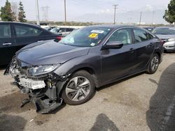 Salvage cars for sale at Rancho Cucamonga, CA auction: 2019 Honda Civic LX