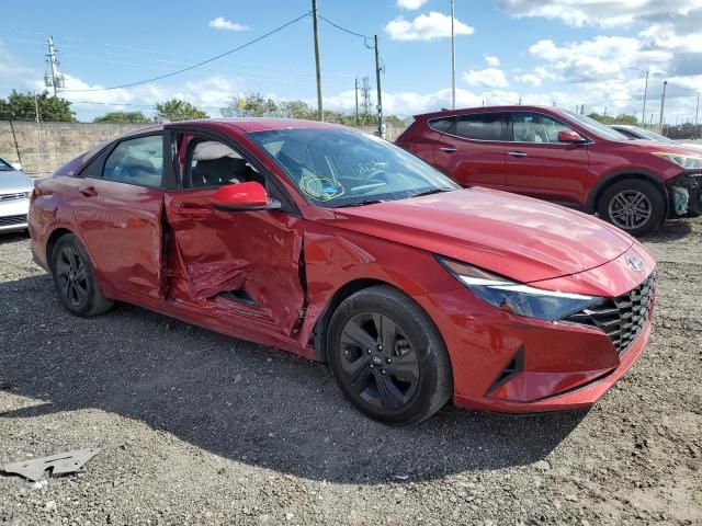 2023 Hyundai Elantra Blue