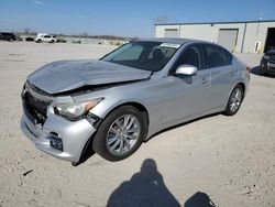 Salvage cars for sale from Copart Kansas City, KS: 2014 Infiniti Q50 Base