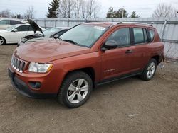 Jeep salvage cars for sale: 2012 Jeep Compass