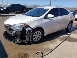 Vehiculos salvage en venta de Copart Louisville, KY: 2015 Toyota Corolla ECO