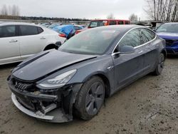 Salvage cars for sale from Copart Arlington, WA: 2019 Tesla Model 3