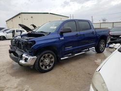 Salvage cars for sale from Copart Haslet, TX: 2014 Toyota Tundra Crewmax SR5