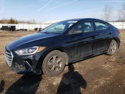 Salvage cars for sale at Columbia Station, OH auction: 2017 Hyundai Elantra ECO