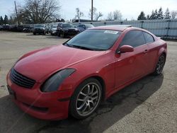 Infiniti G35 Vehiculos salvage en venta: 2007 Infiniti G35