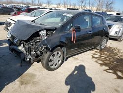 Salvage cars for sale at Bridgeton, MO auction: 2014 Nissan Leaf S