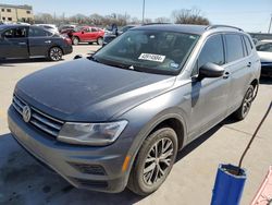 Volkswagen Tiguan salvage cars for sale: 2019 Volkswagen Tiguan SE