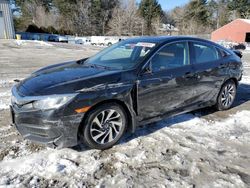Salvage cars for sale at Mendon, MA auction: 2016 Honda Civic EX
