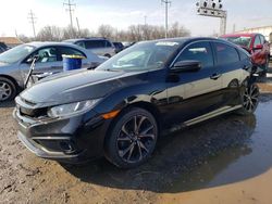Vehiculos salvage en venta de Copart Columbus, OH: 2019 Honda Civic Sport