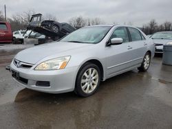 Honda Accord EX salvage cars for sale: 2007 Honda Accord EX