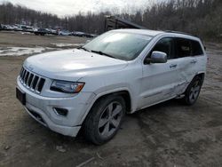 Salvage cars for sale at Marlboro, NY auction: 2015 Jeep Grand Cherokee Overland