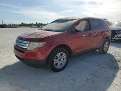 Salvage cars for sale at Arcadia, FL auction: 2008 Ford Edge SE