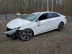 Salvage cars for sale from Copart Bowmanville, ON: 2023 Hyundai Elantra SEL