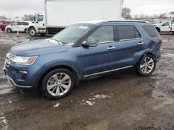 Salvage cars for sale at Billings, MT auction: 2019 Ford Explorer Limited