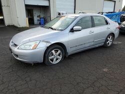 Vehiculos salvage en venta de Copart Woodburn, OR: 2005 Honda Accord EX