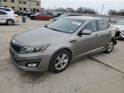 Salvage cars for sale from Copart Wilmer, TX: 2014 KIA Optima LX