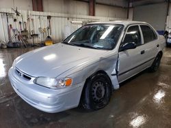 Toyota salvage cars for sale: 2000 Toyota Corolla VE