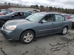 Salvage cars for sale from Copart Exeter, RI: 2006 Chevrolet Malibu LT