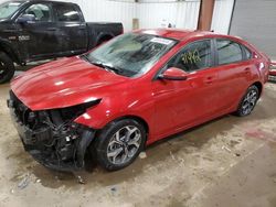 Salvage cars for sale from Copart Lansing, MI: 2020 KIA Forte FE