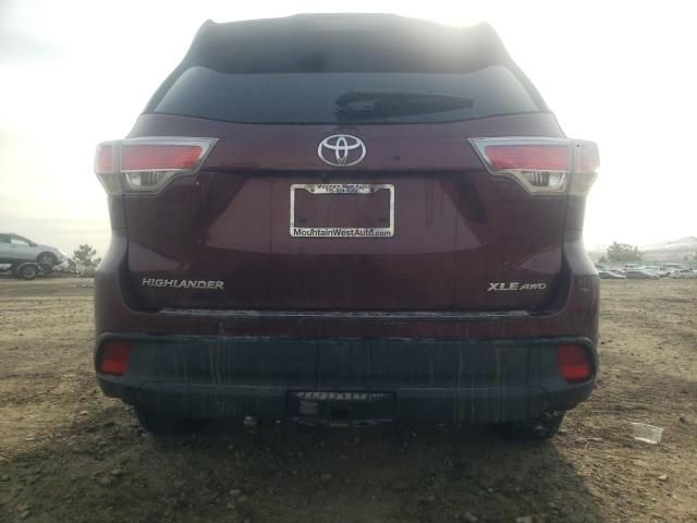 2015 Toyota Highlander XLE