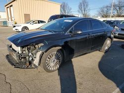 Salvage cars for sale at Moraine, OH auction: 2015 Ford Fusion Titanium