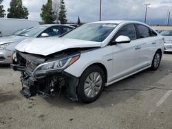 Vehiculos salvage en venta de Copart Rancho Cucamonga, CA: 2017 Hyundai Sonata Hybrid