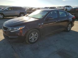 KIA Optima salvage cars for sale: 2016 KIA Optima LX