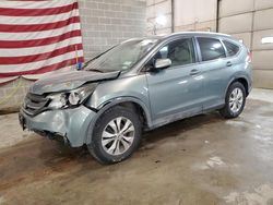 Salvage SUVs for sale at auction: 2012 Honda CR-V EXL