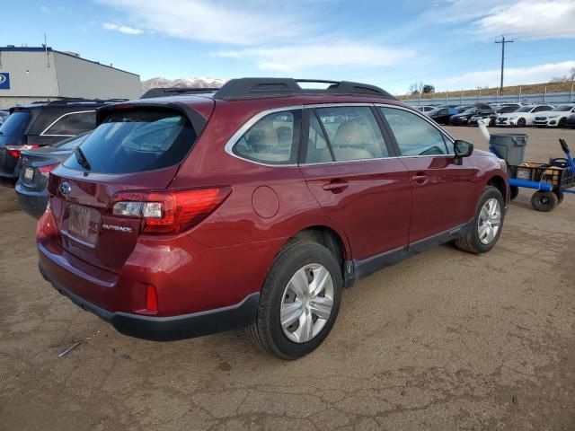 2015 Subaru Outback 2.5I