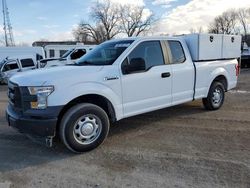 Salvage trucks for sale at Des Moines, IA auction: 2017 Ford F150 Super Cab