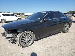 Salvage cars for sale from Copart Houston, TX: 2016 Mercedes-Benz C300