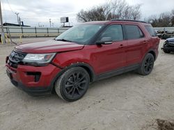 Ford salvage cars for sale: 2018 Ford Explorer XLT